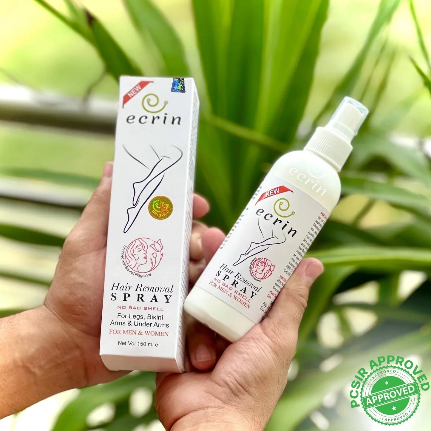 Ecrin - Hair Removal Spray For Men and Women