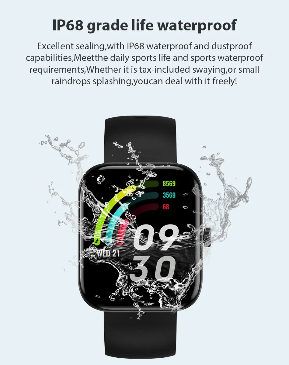 D20 Bluetooth Smart Watch for Men